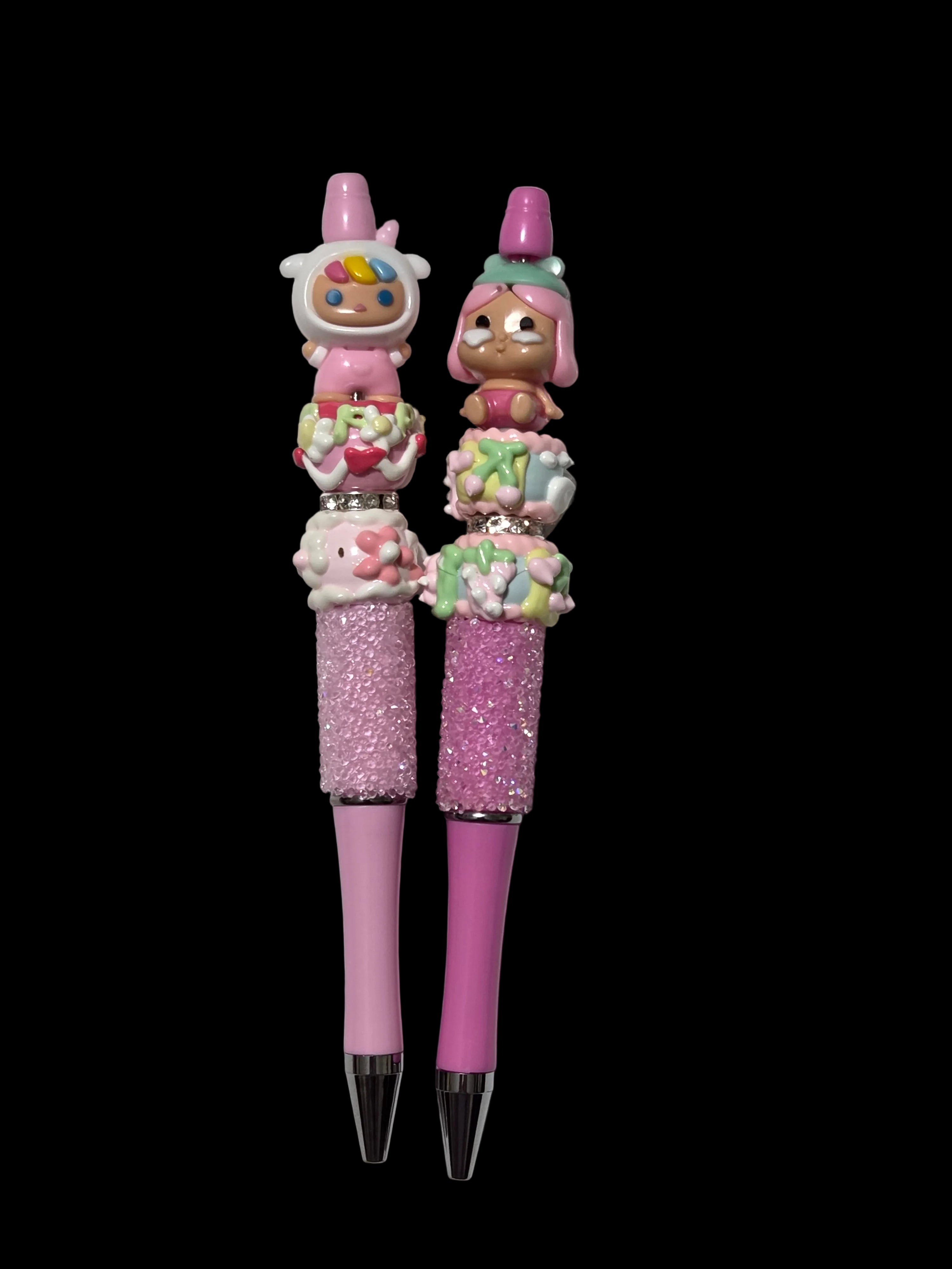 Cartoon beaded pens