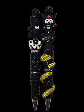 Focal beaded pens