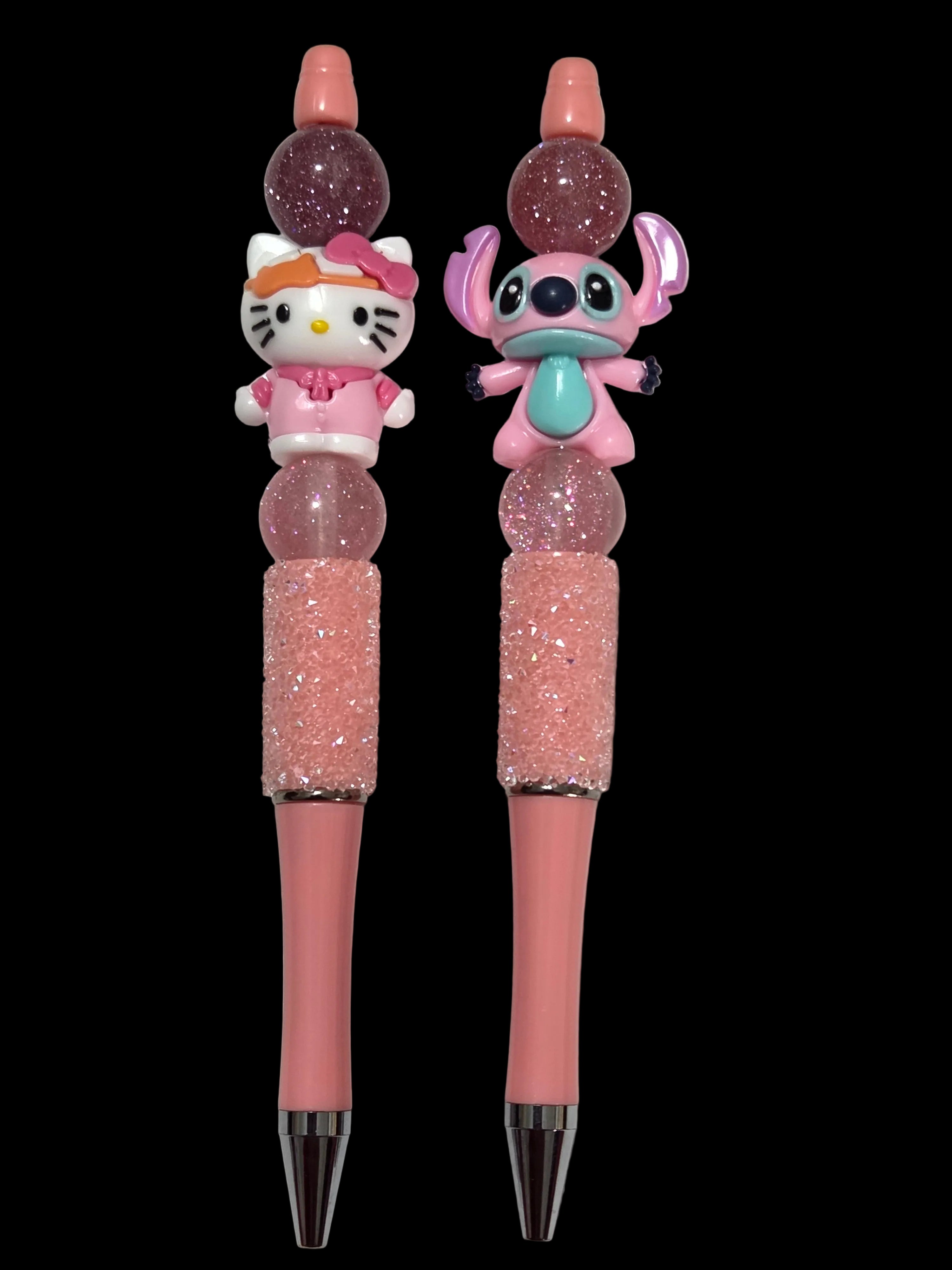 Cartoon beaded pens