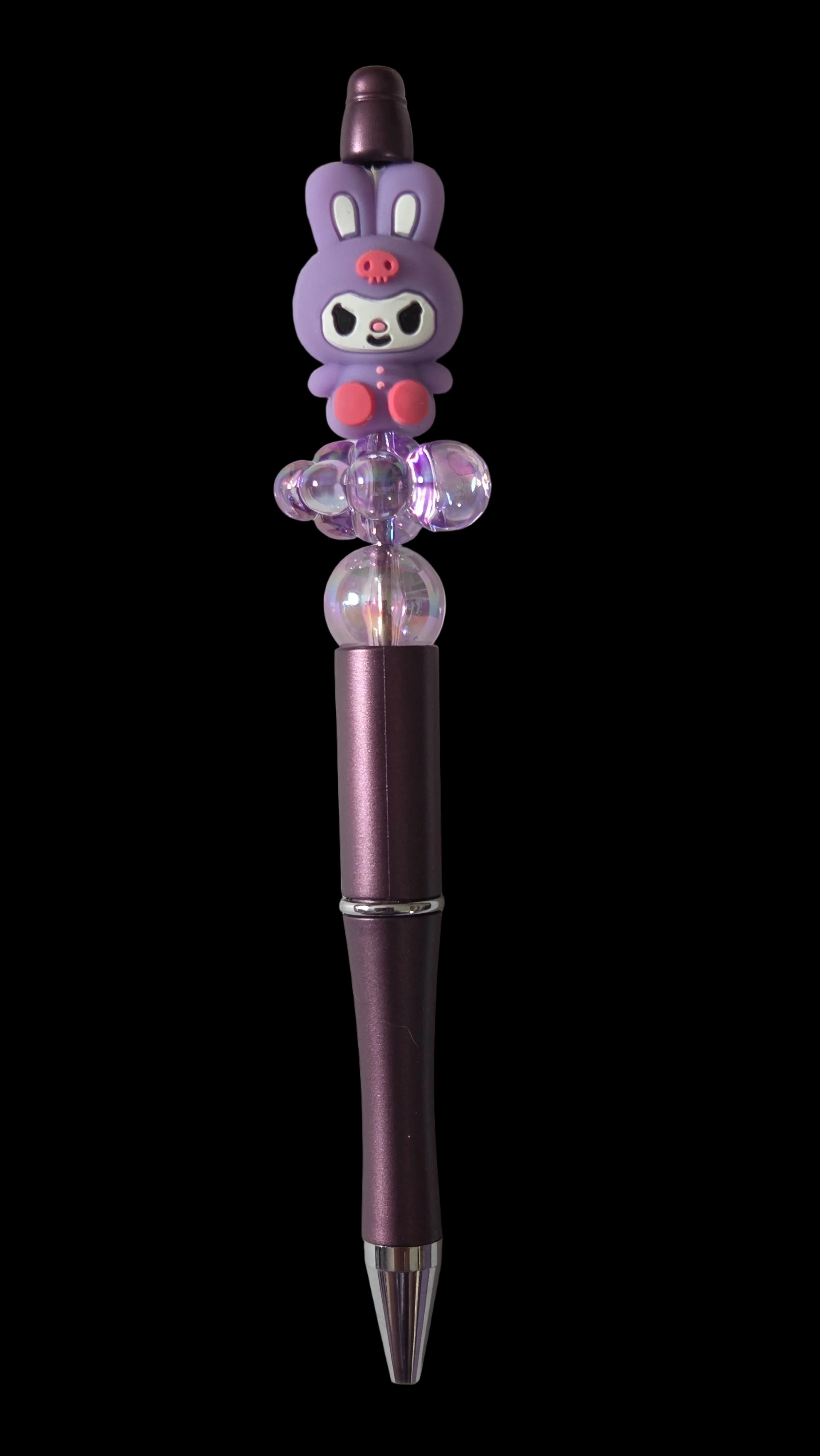 Purple and pink pens