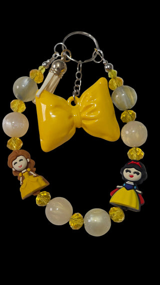 Cartoon yellow Keychains