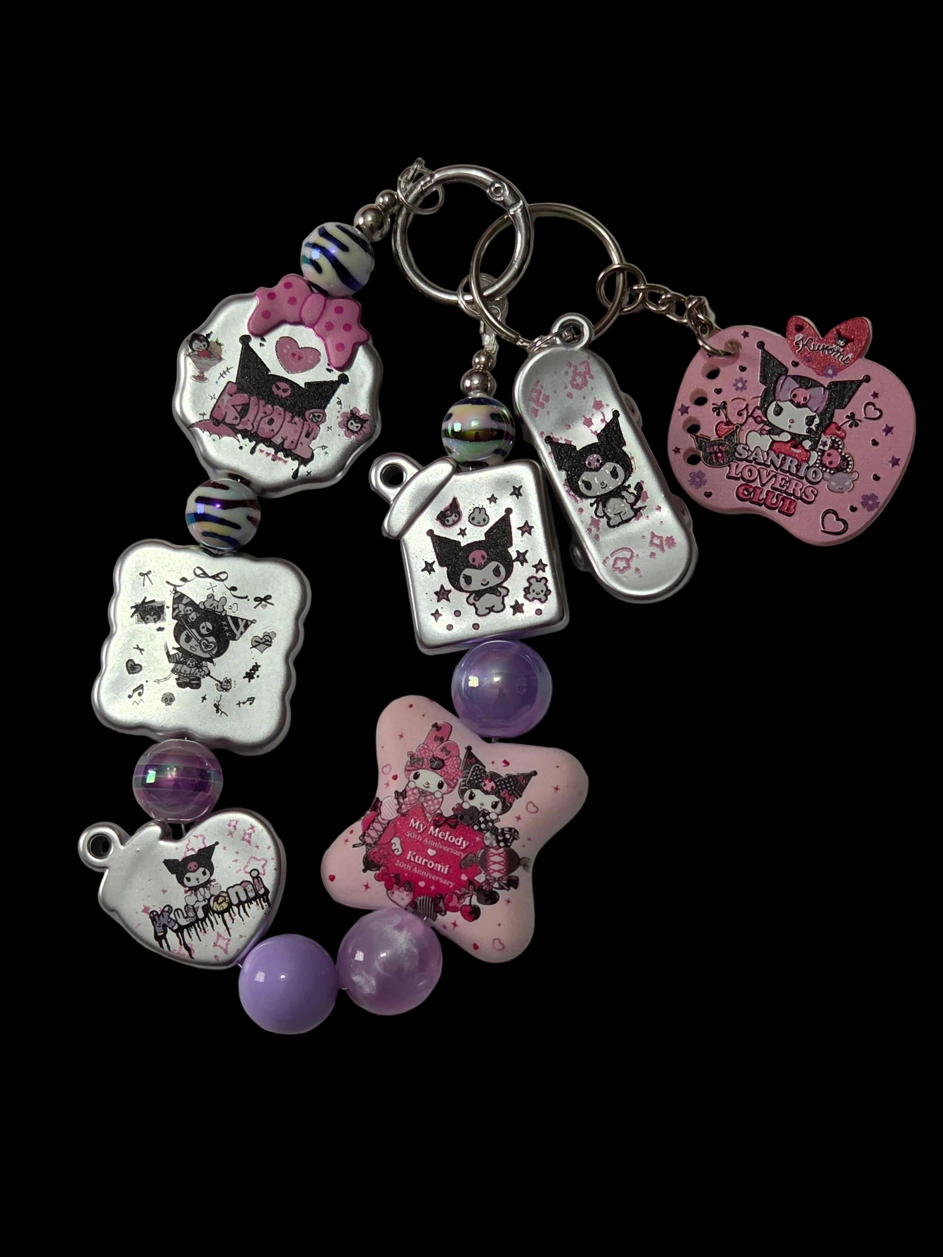 Kuromi Keychains