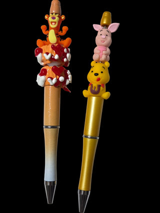 Focal beaded pens