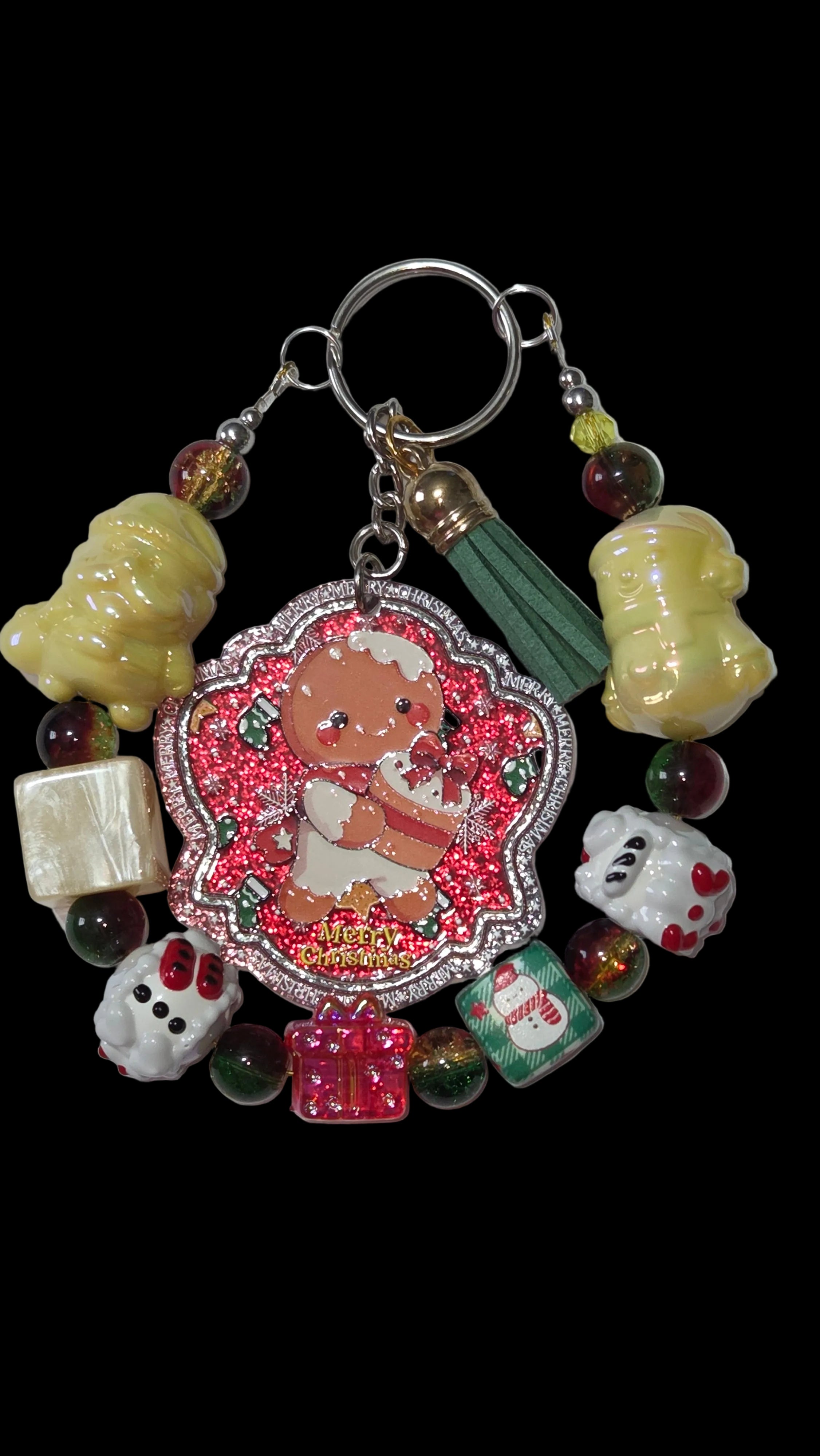 Cartoon yellow Keychains