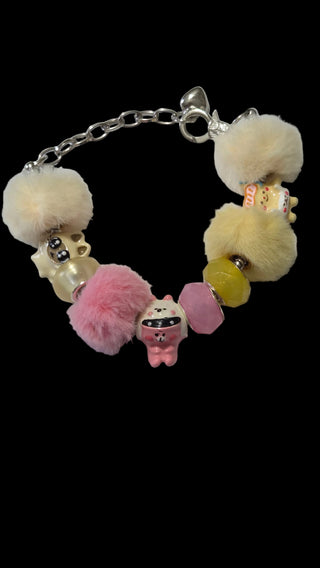 Pandora style cartoon bracelet