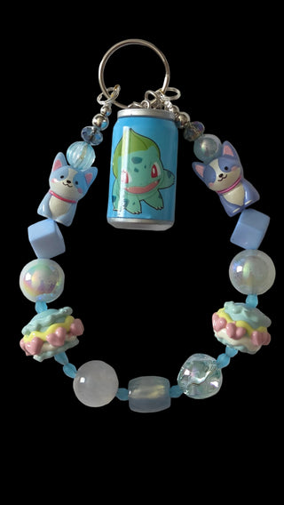 Blue cartoon Keychains