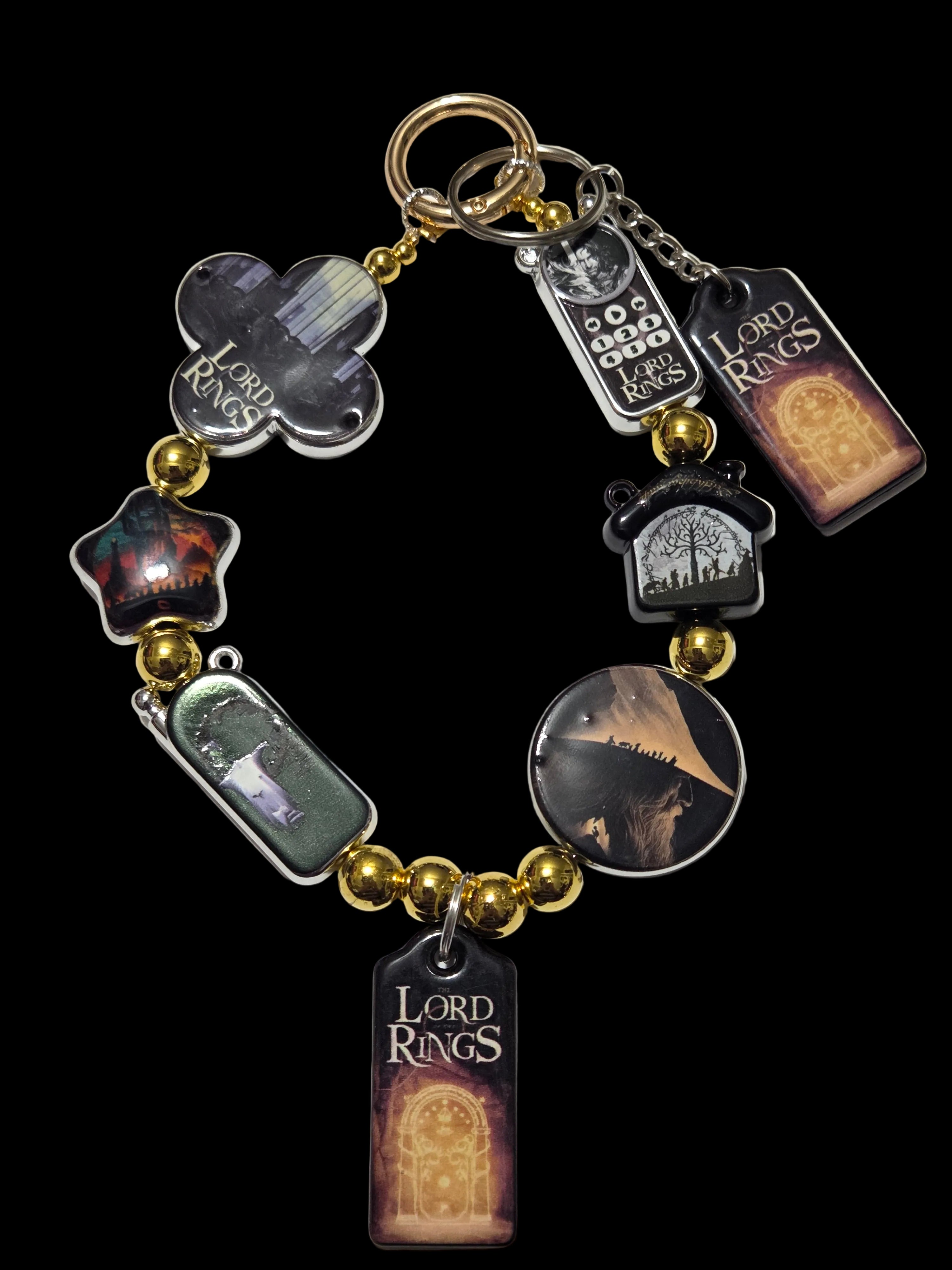 Lord of the rings Beaded Keychains