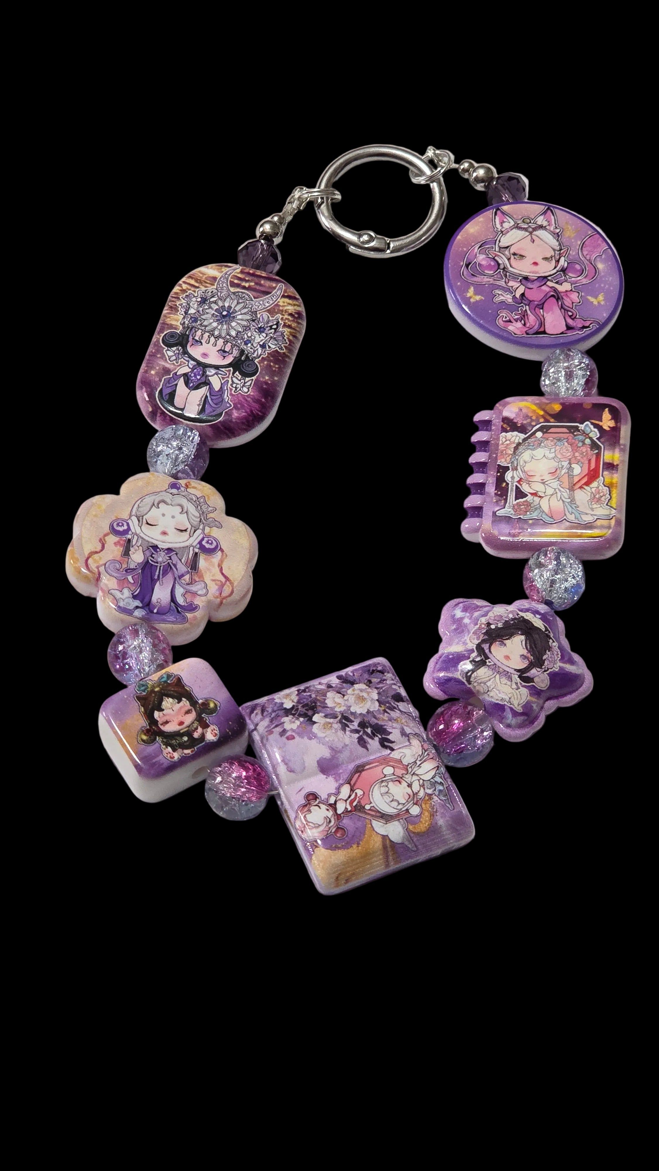 Skull panda Keychains