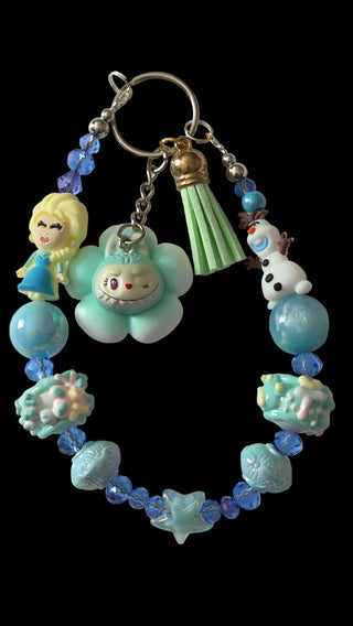 Blue cartoon Keychains