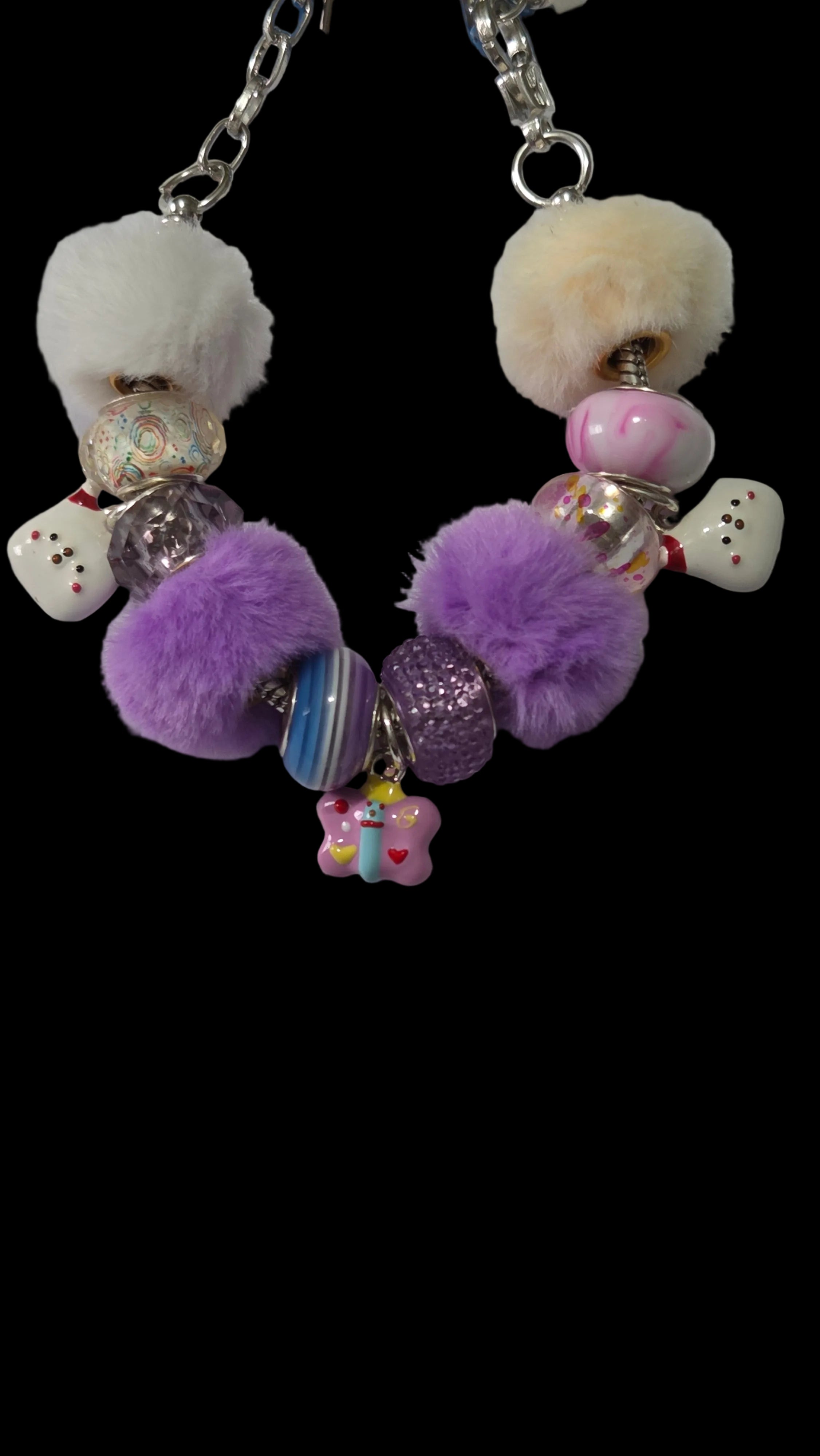 Pandora style cartoon bracelet