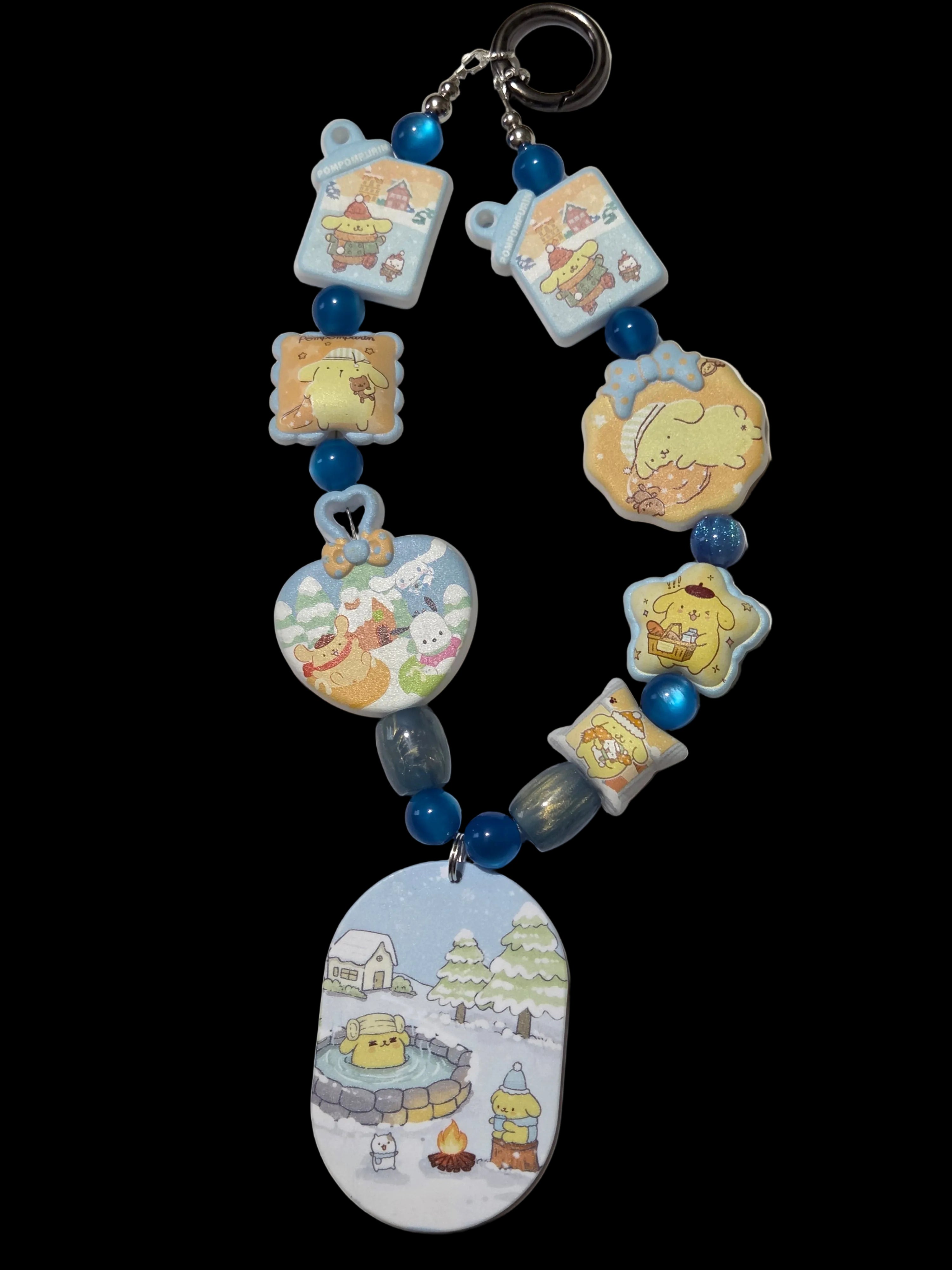 Pompompurrin Keychains