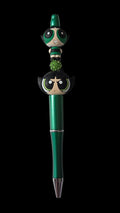 Green and blue  pens
