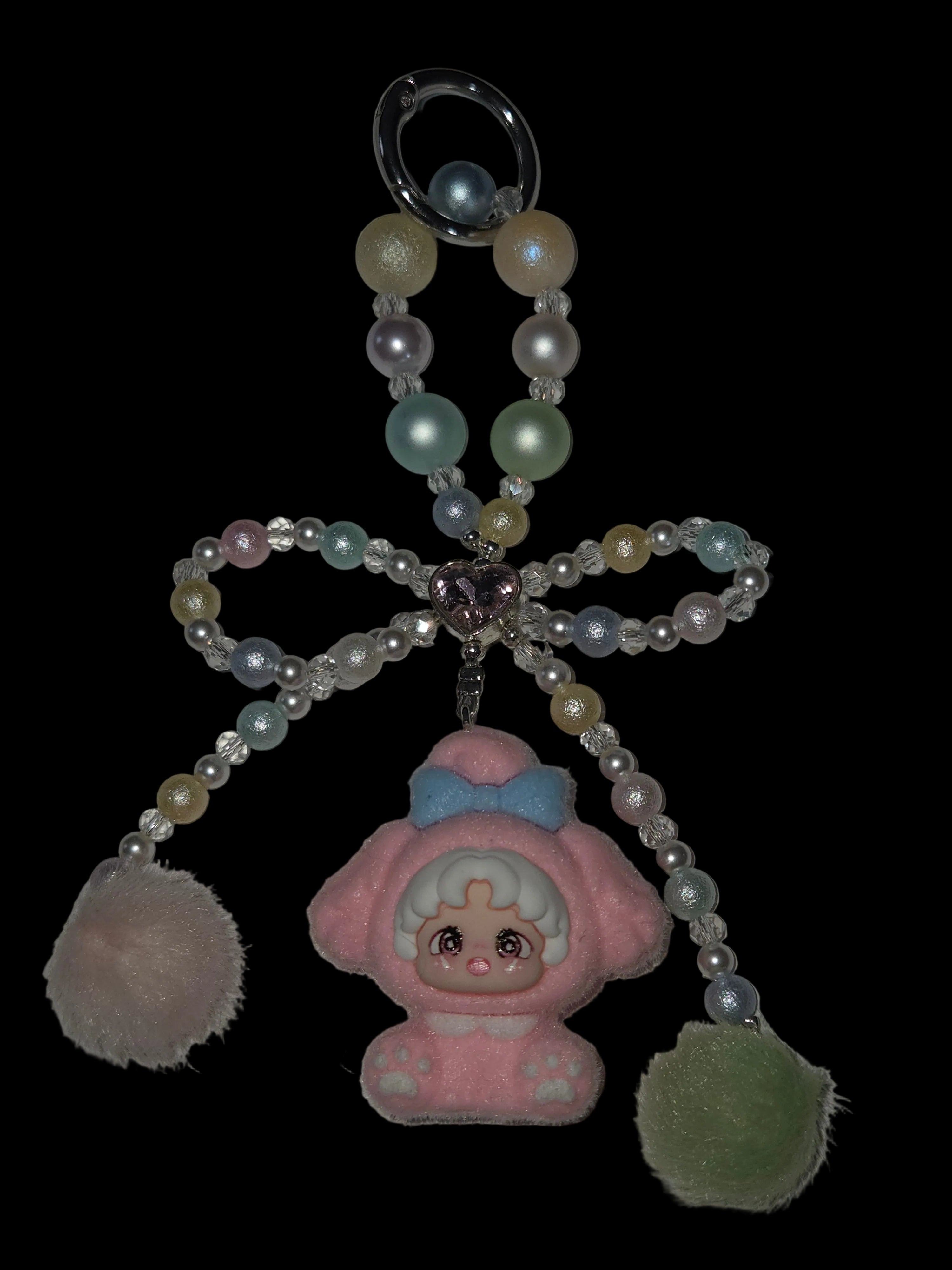 Glass beaded Keychains