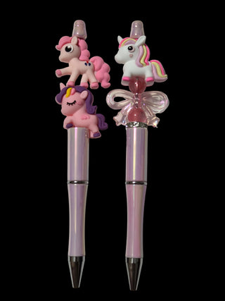 Focal beaded pens