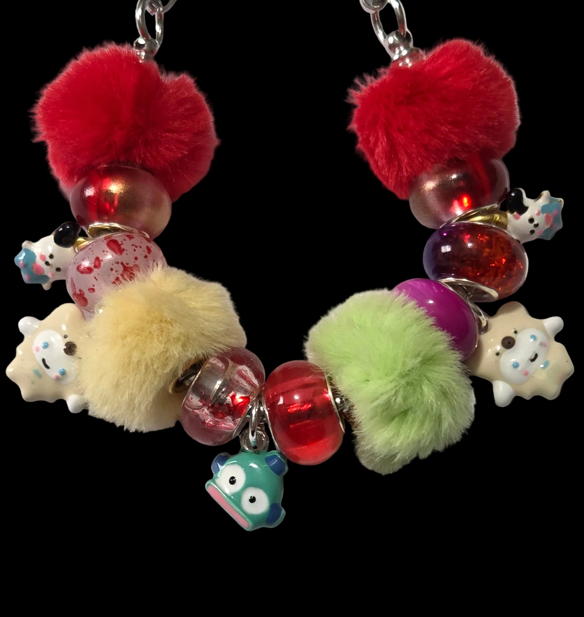 Pandora style cartoon bracelet