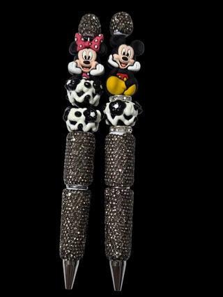 Focal beaded pens