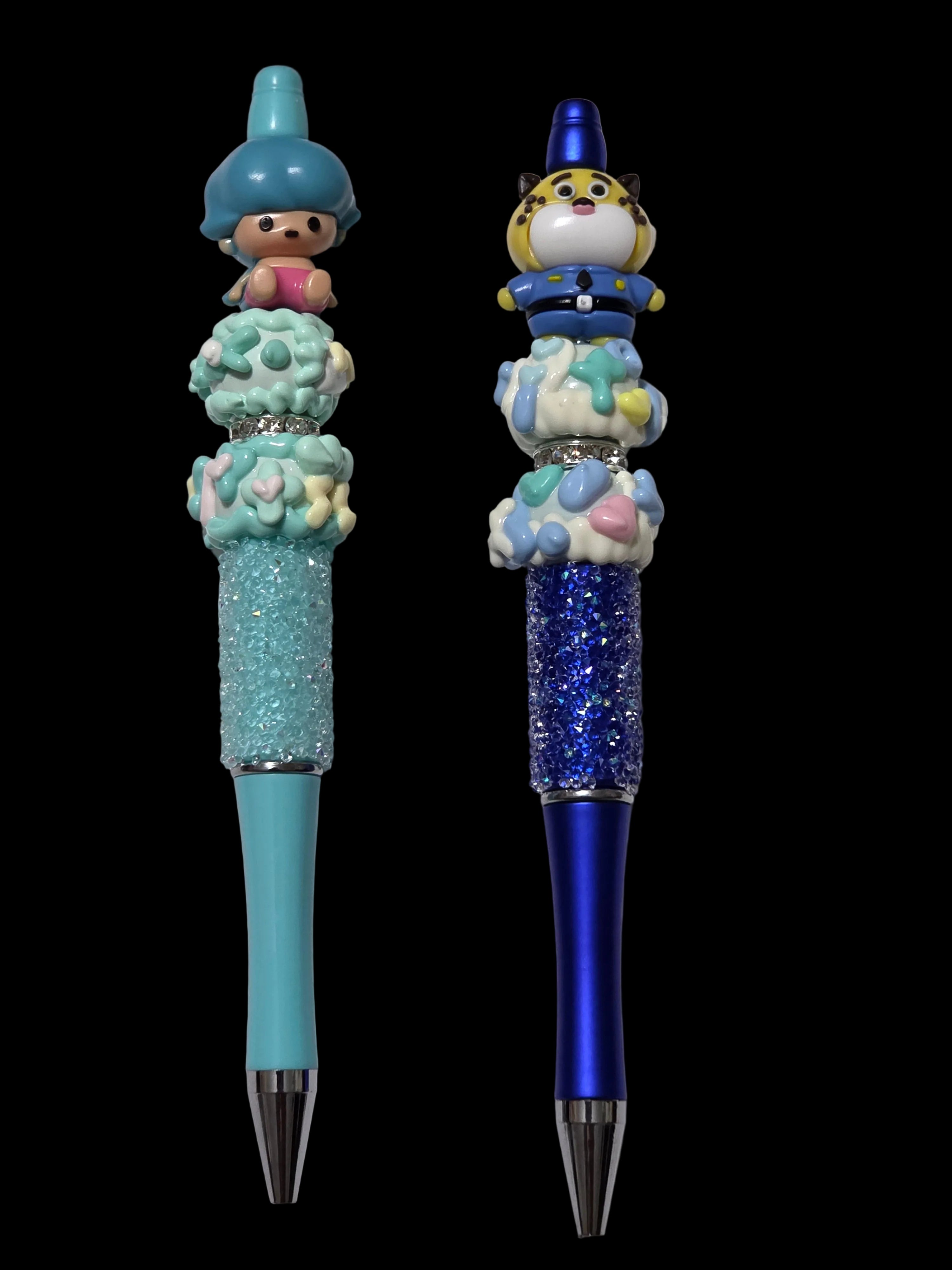Cartoon beaded pens