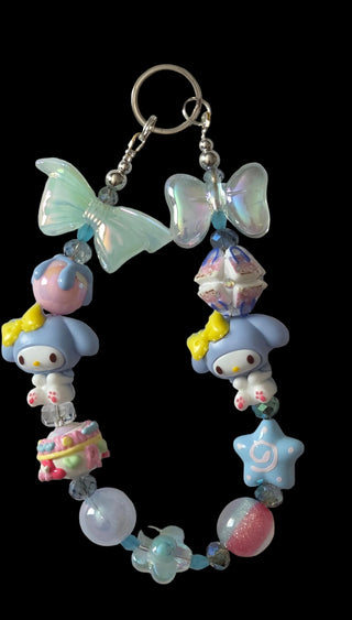 Blue cartoon Keychains