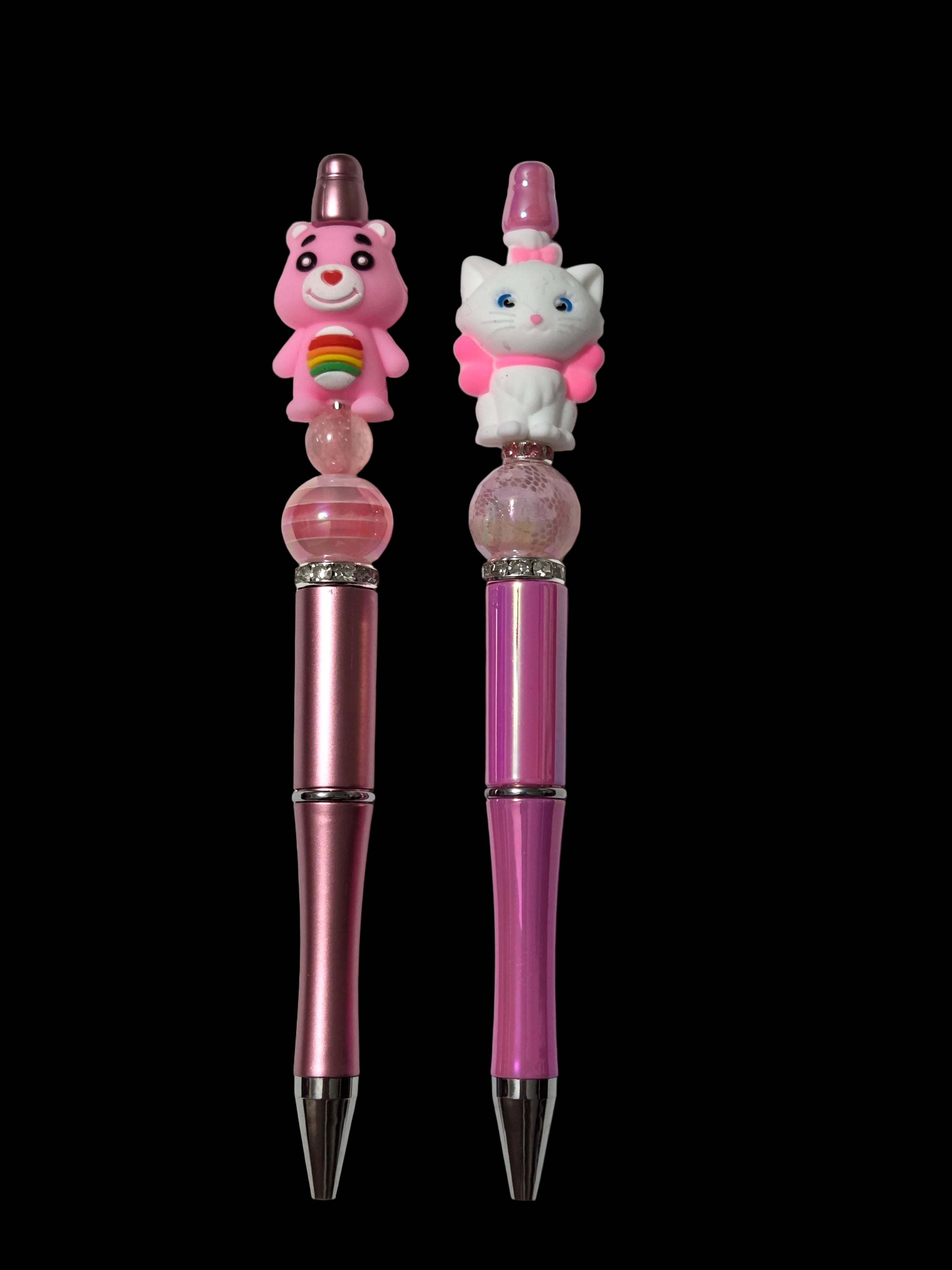 Focal beaded pens