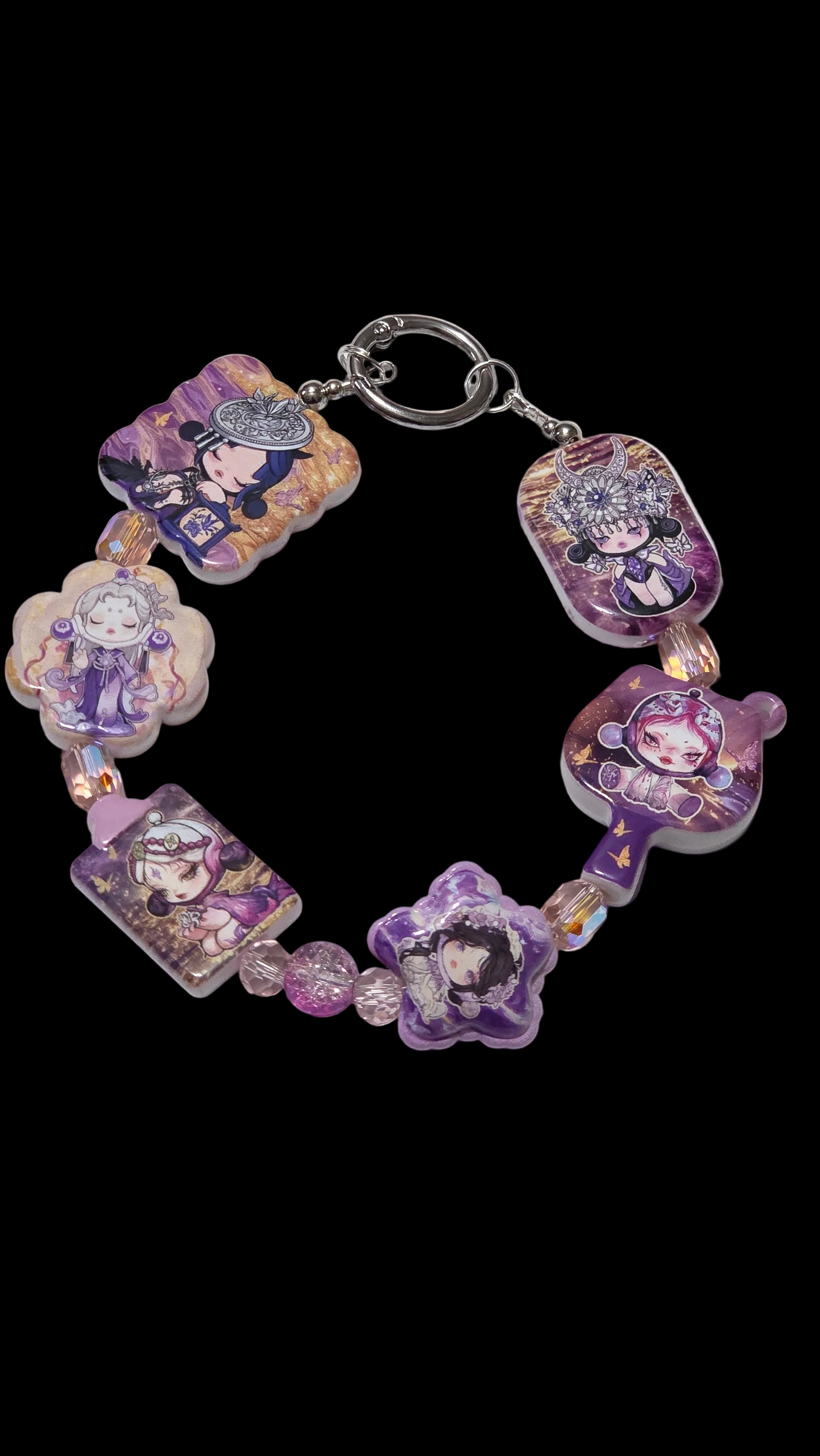 Skull panda Keychains