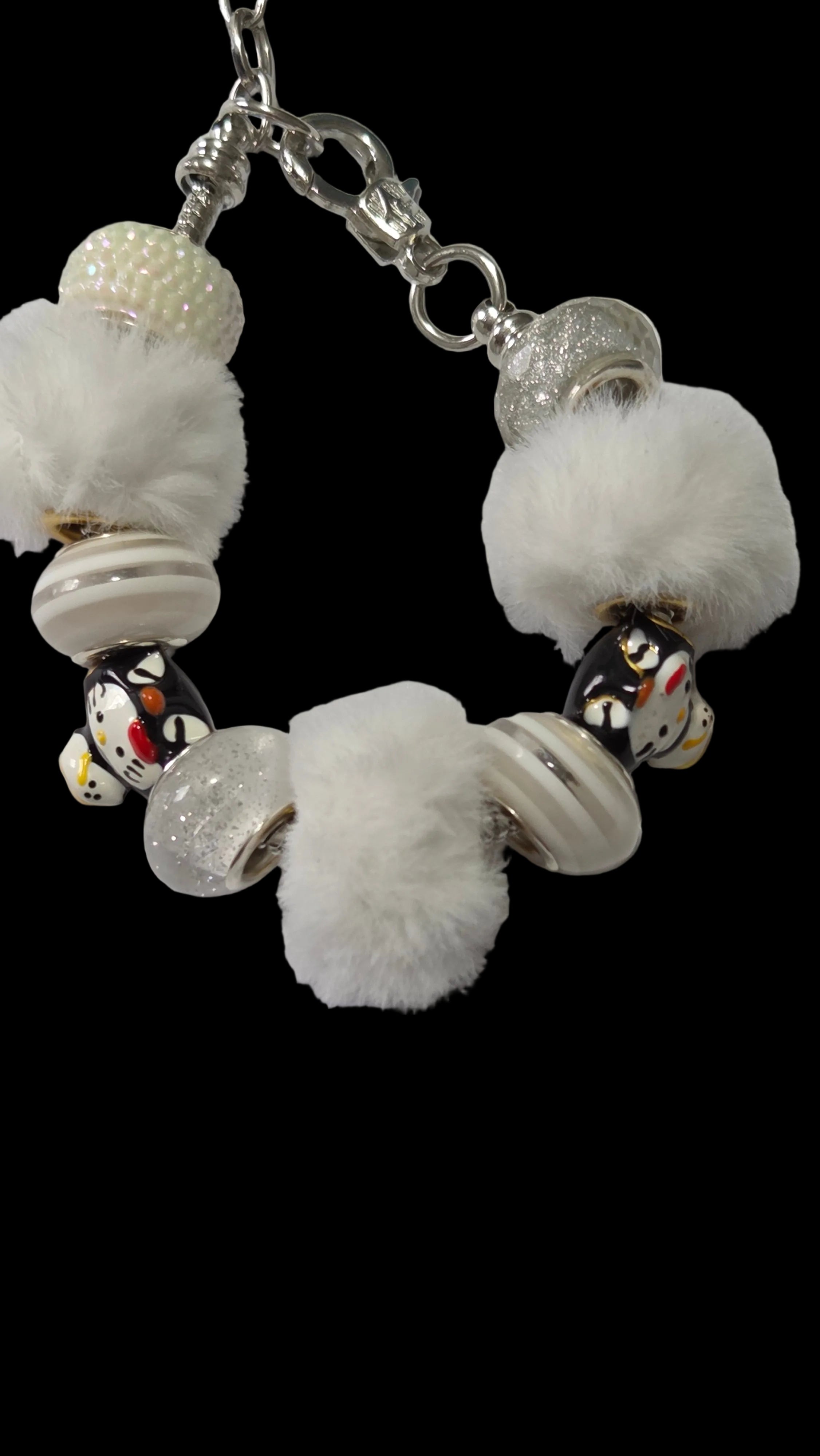 Pandora style cartoon bracelet