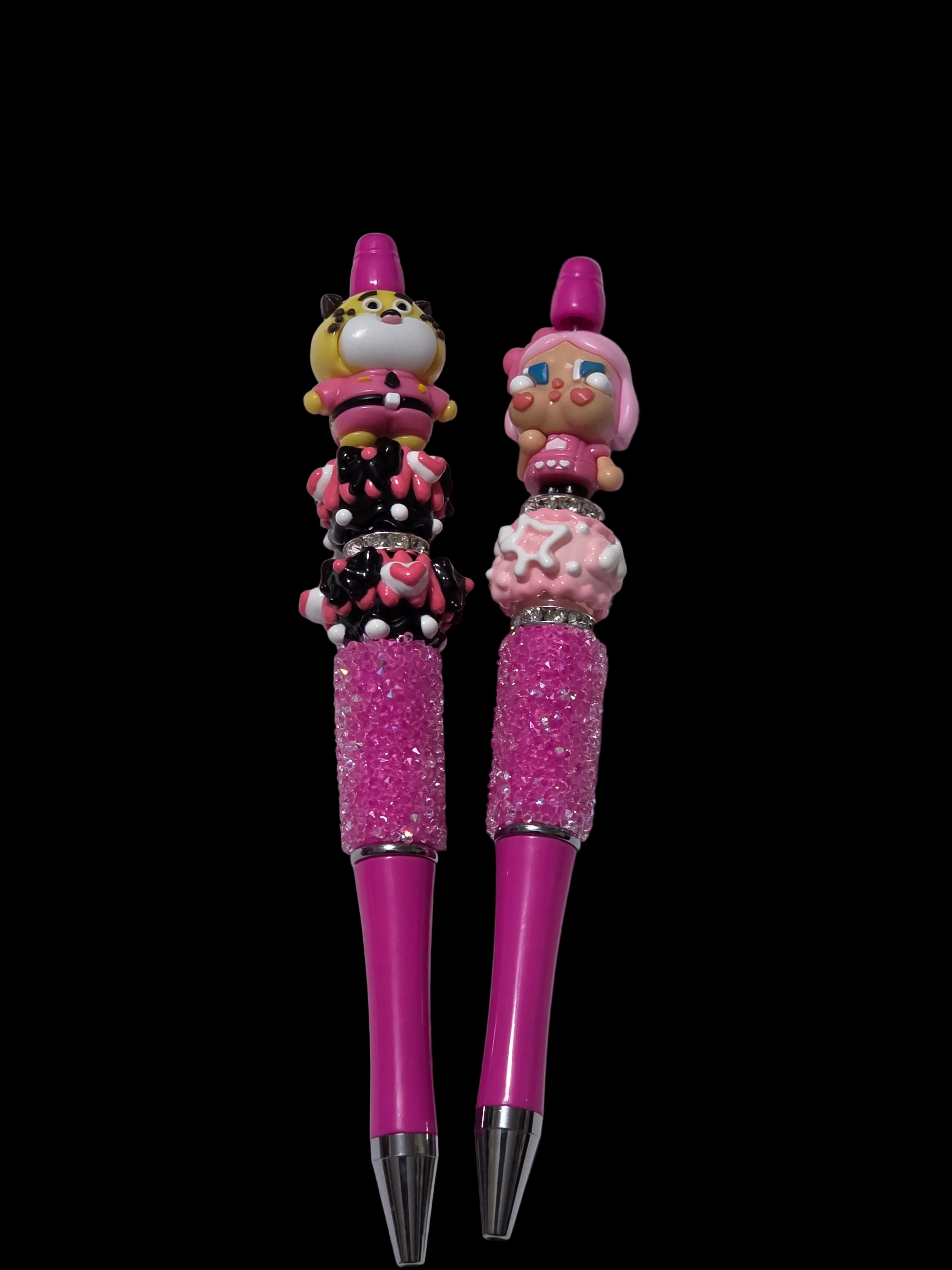Cartoon beaded pens
