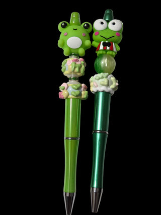 Focal beaded pens