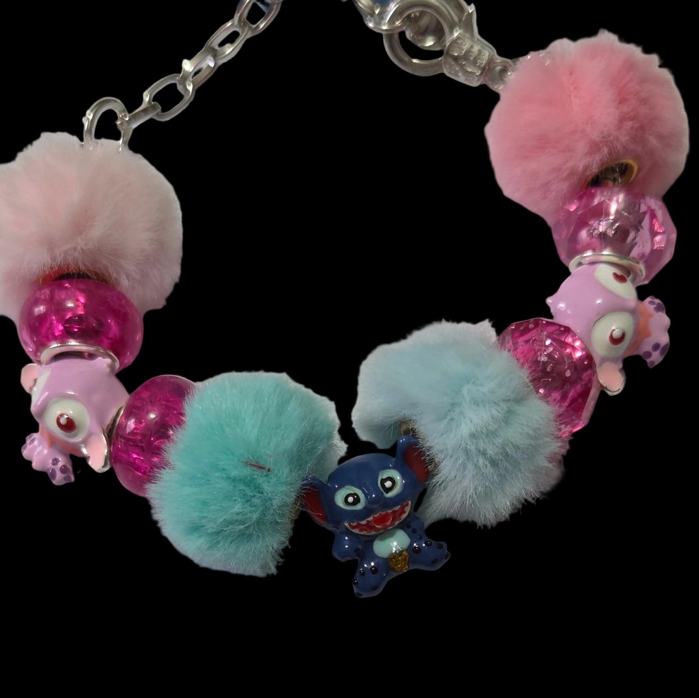 Pandora style cartoon bracelet