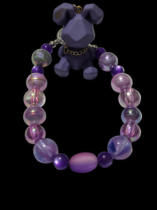 Purple 3d figure it