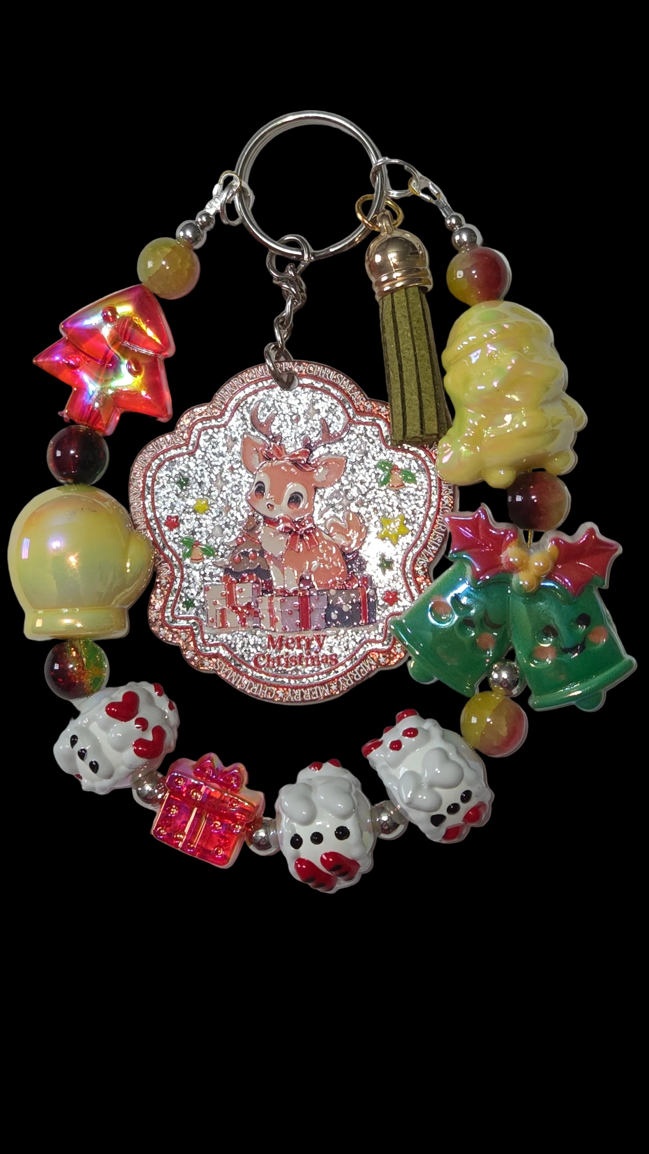 Cartoon yellow Keychains