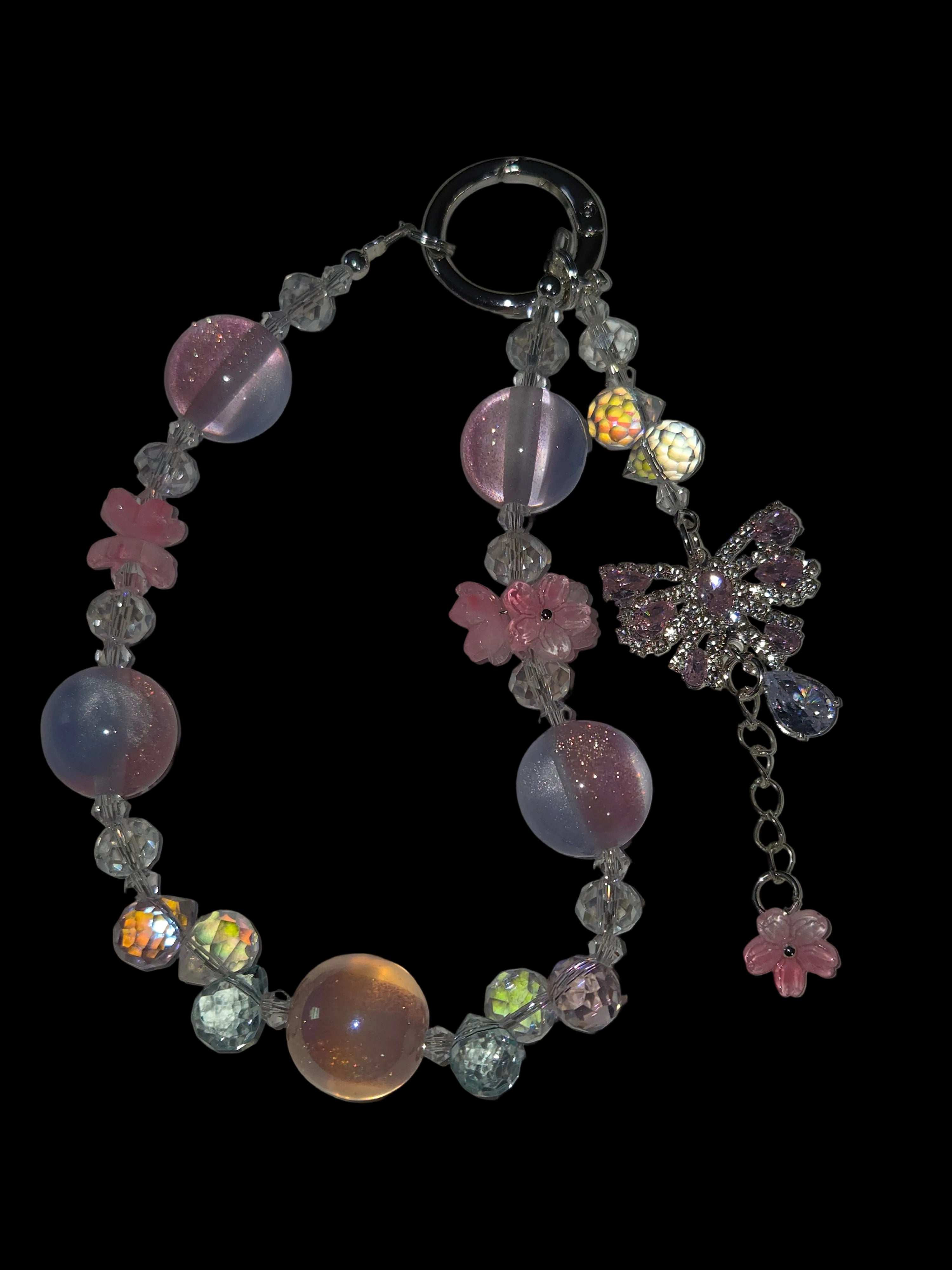 Glass beaded Keychains