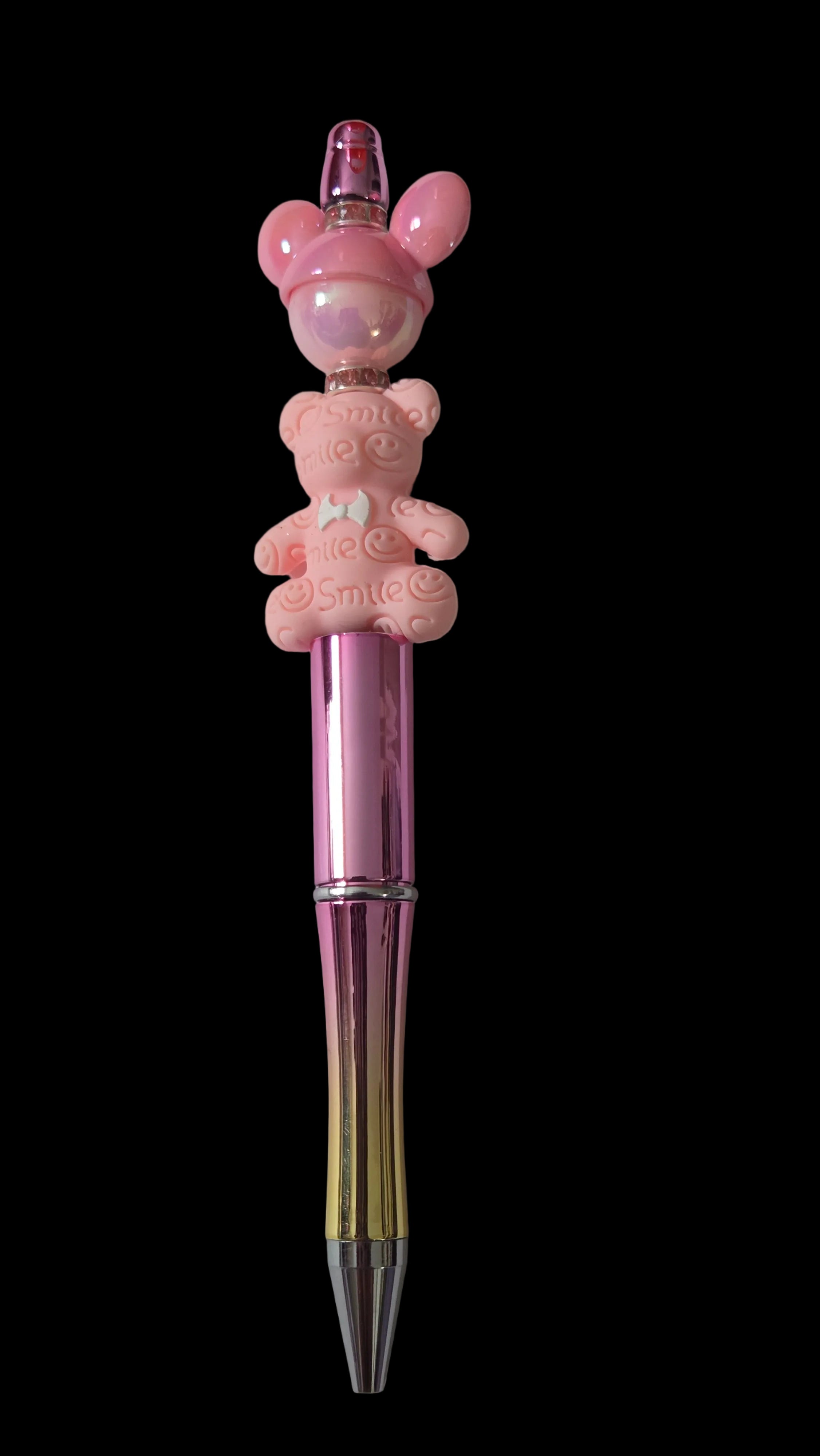 Purple and pink pens