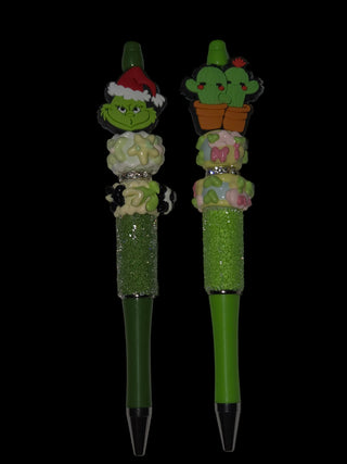 Focal beaded pens