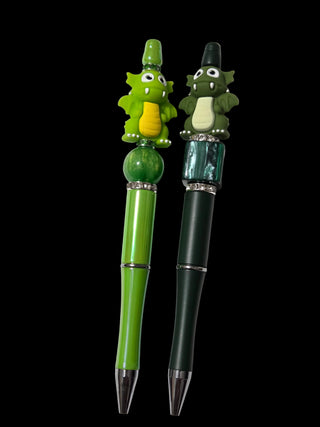 Focal beaded pens