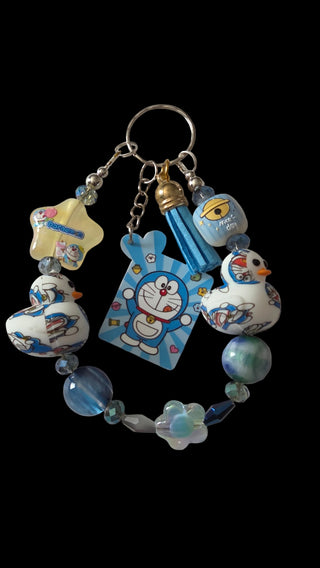 Blue cartoon Keychains