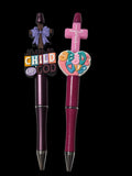 Focal beaded pens