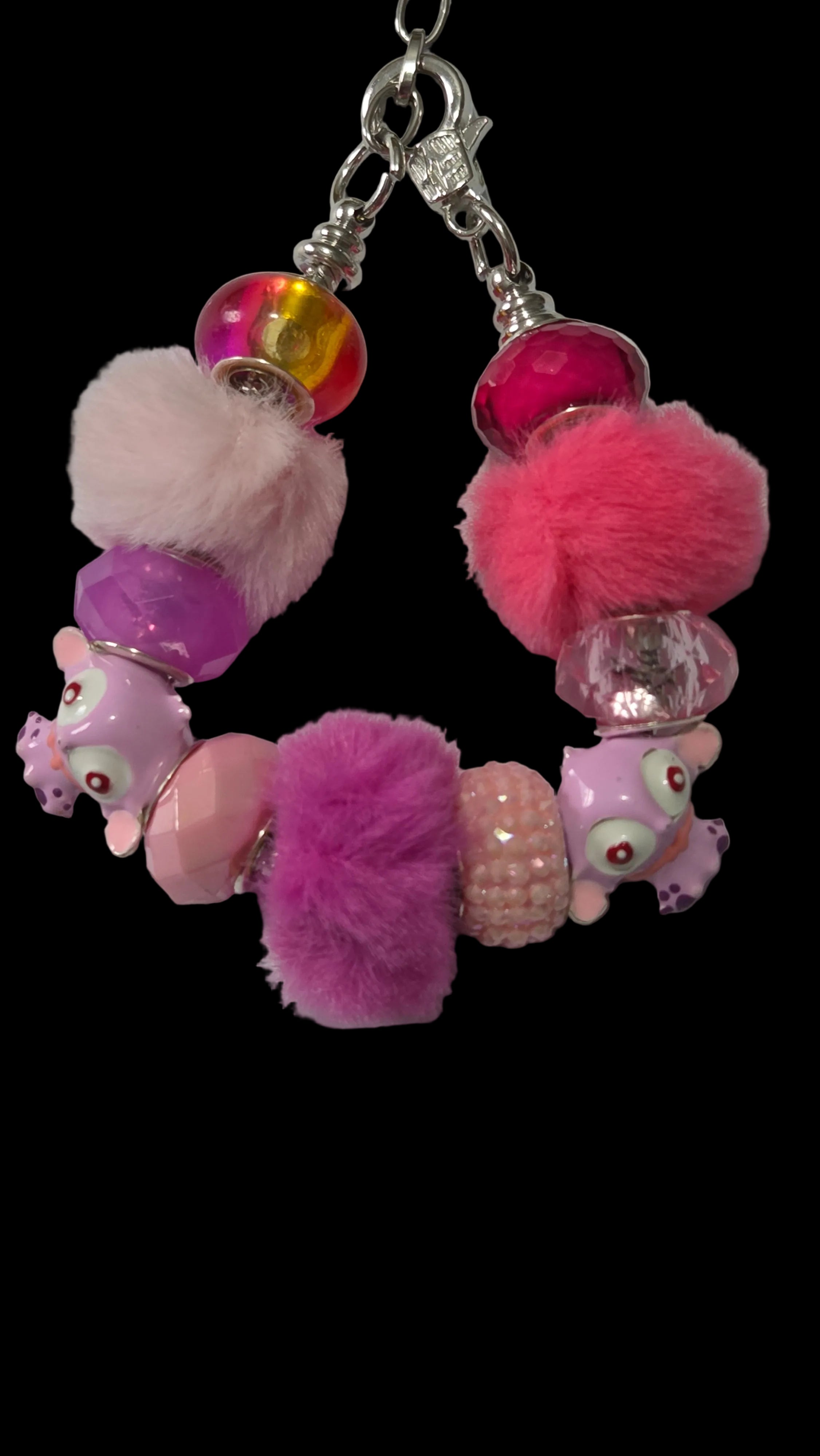Pandora style cartoon bracelet