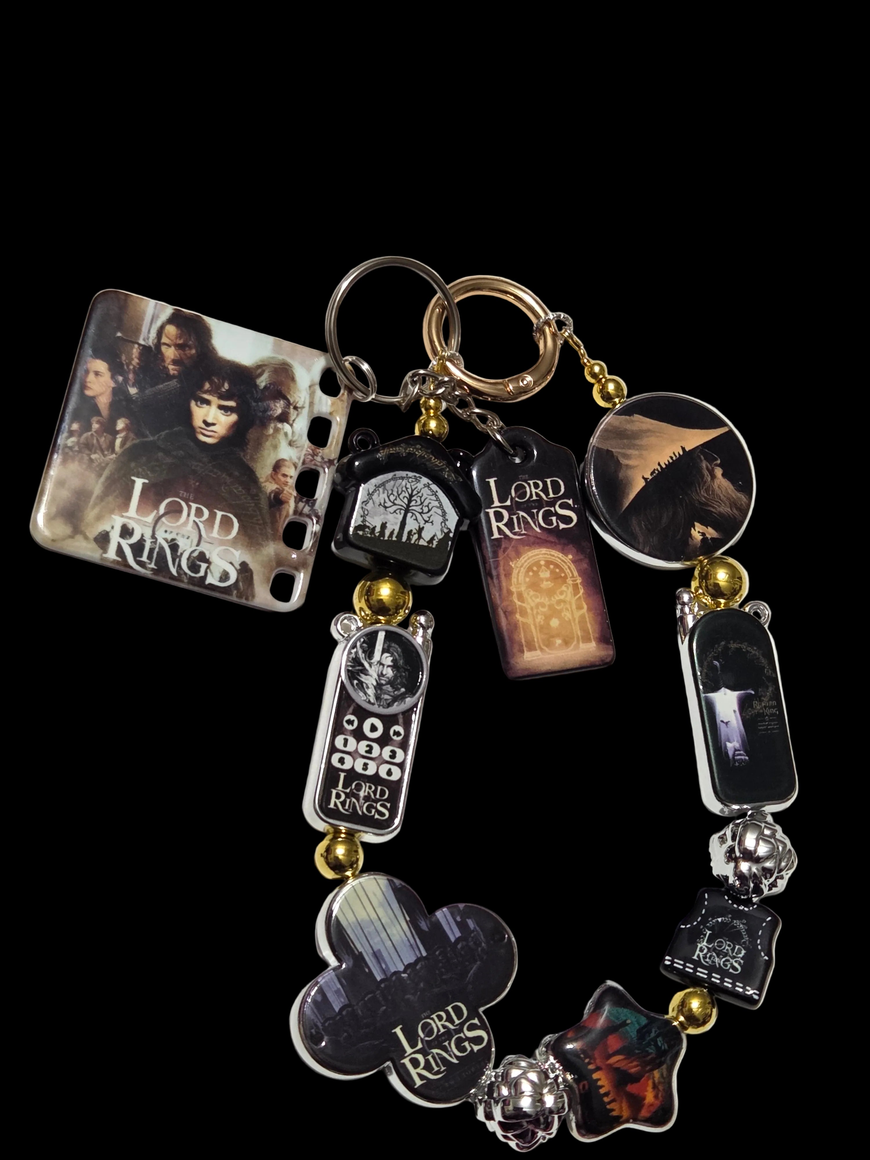 Lord of the rings Beaded Keychains