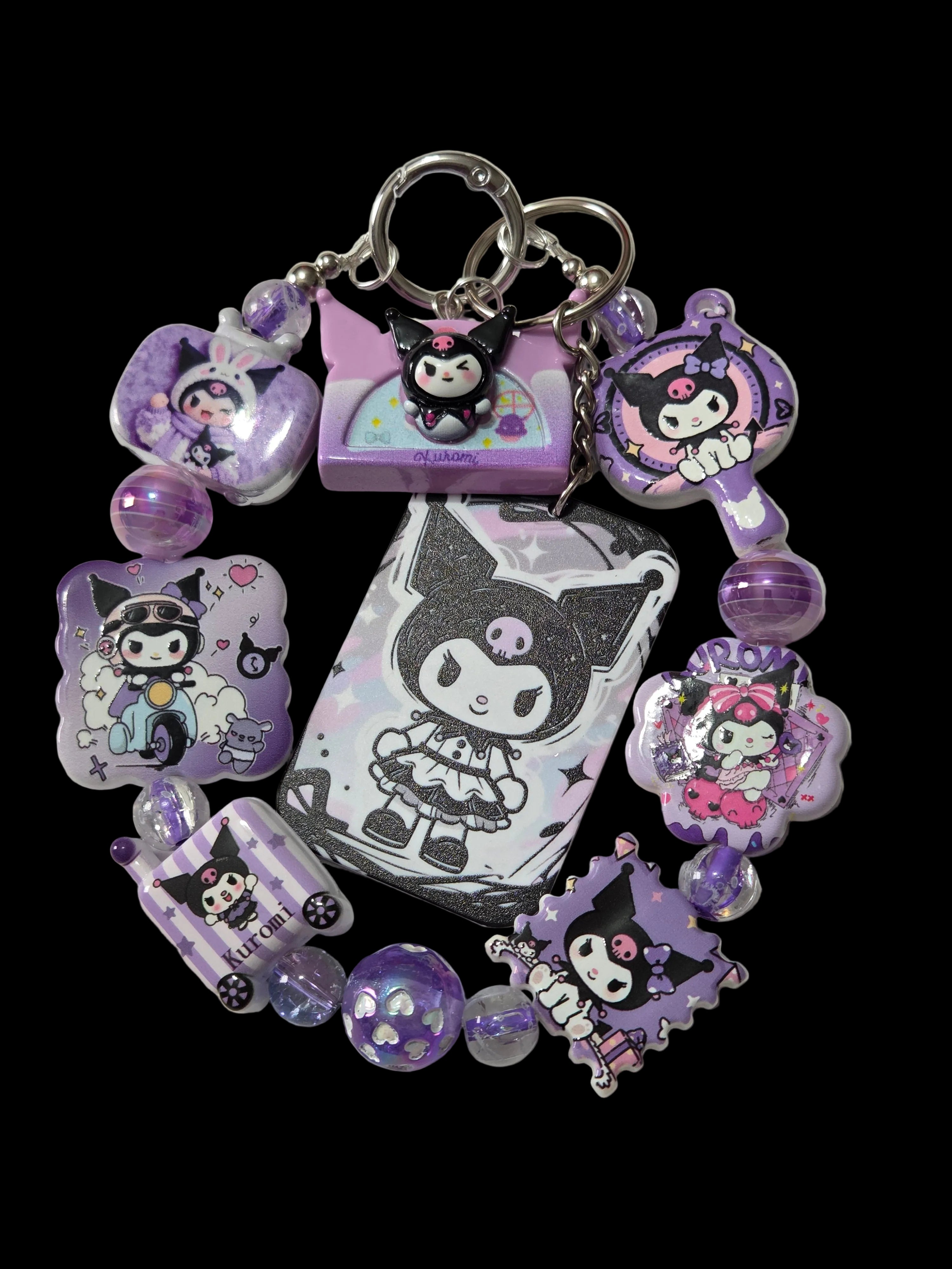 Kuromi Keychains