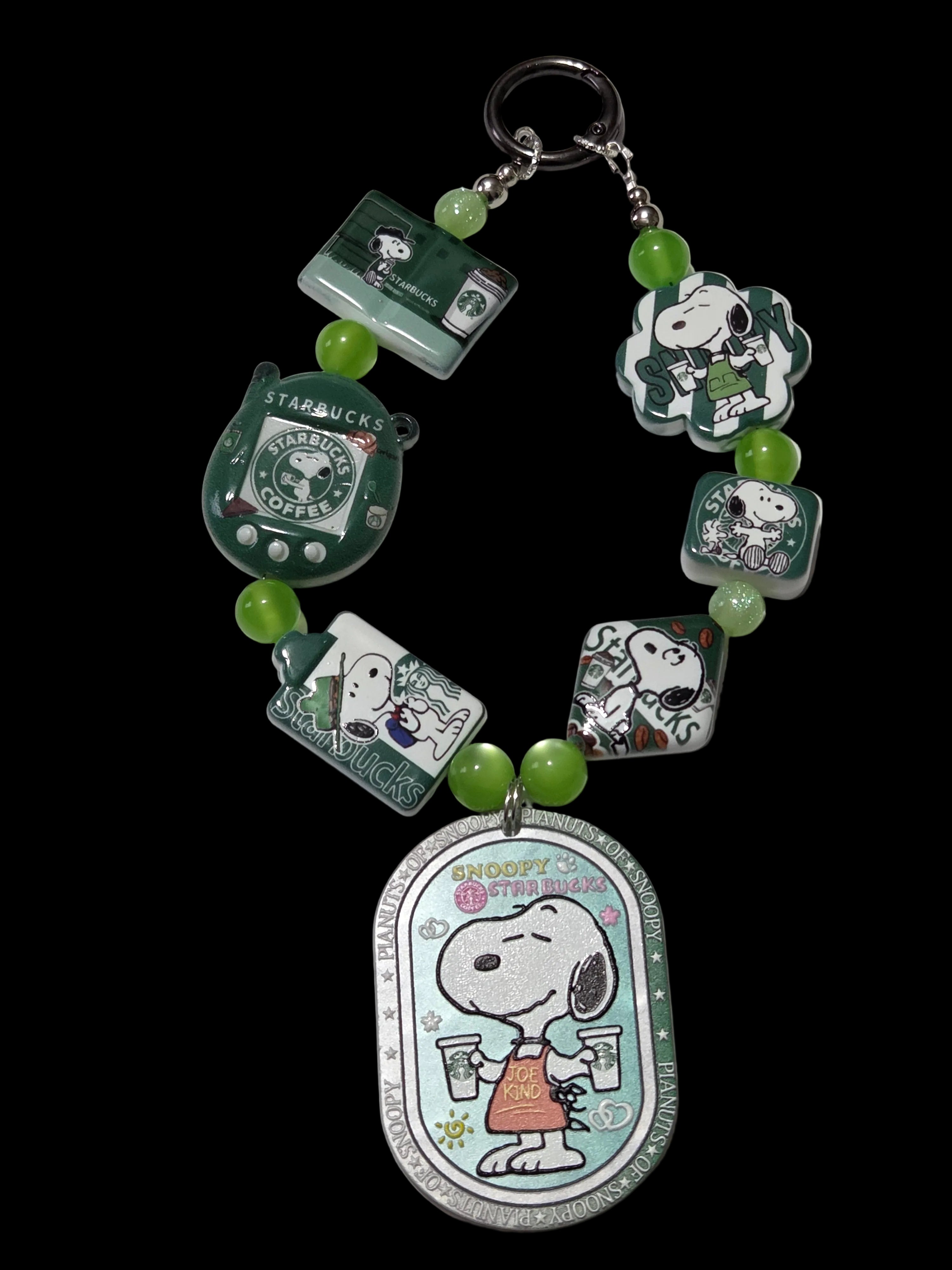 Snoopy Starbucks Keychains