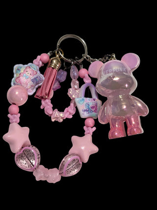 Leopard bear Keychains