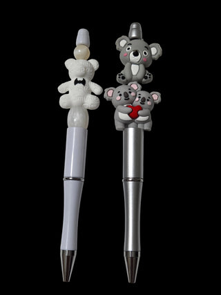 Focal beaded pens