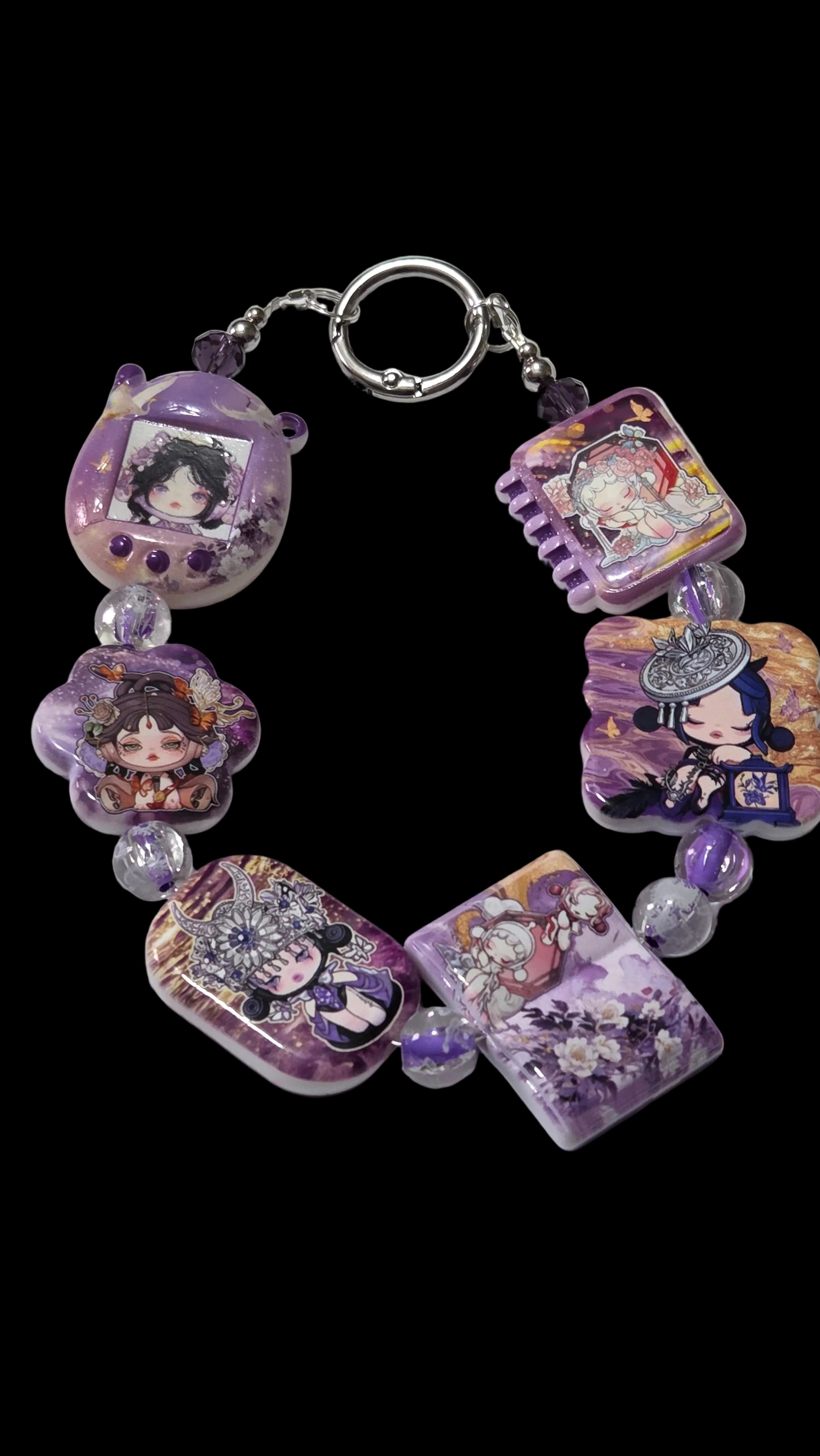 Skull panda Keychains