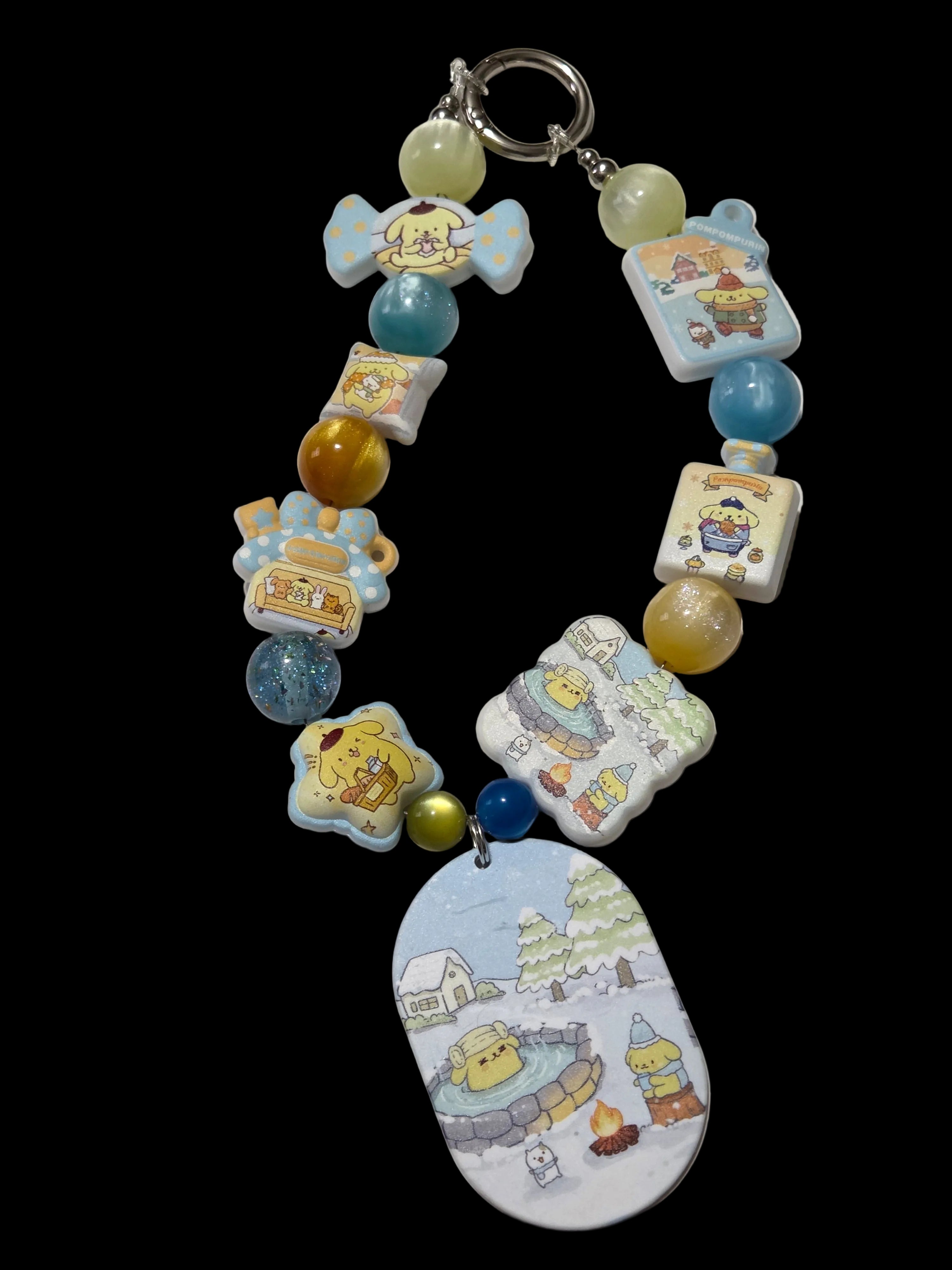 Pompompurrin Keychains