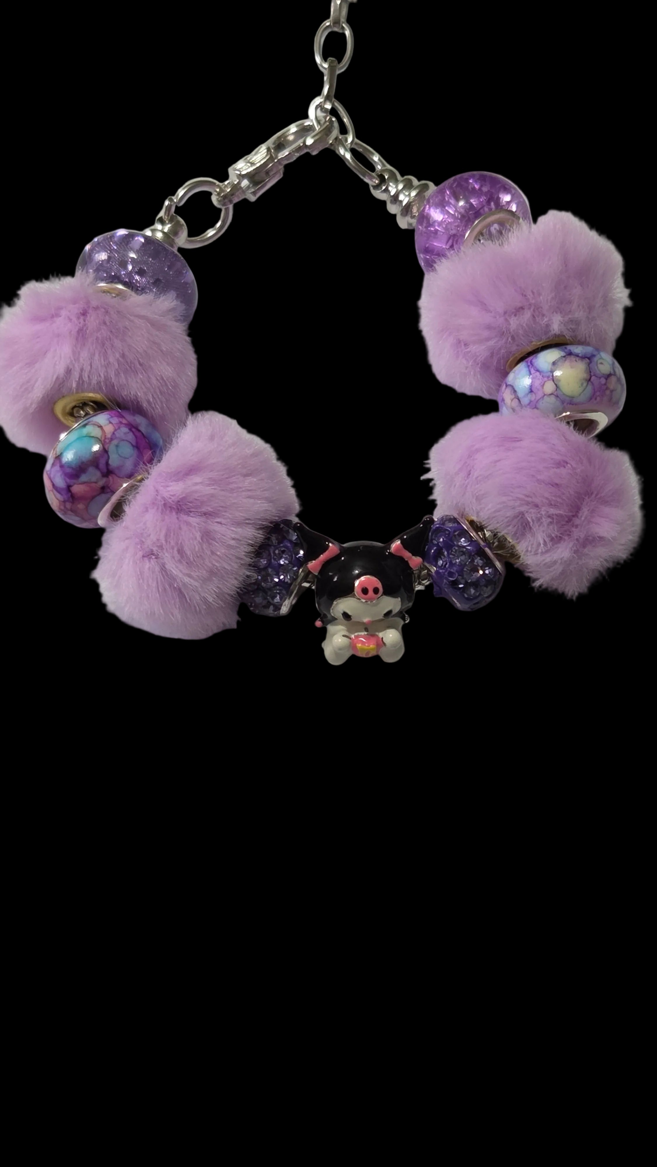Pandora style cartoon bracelet