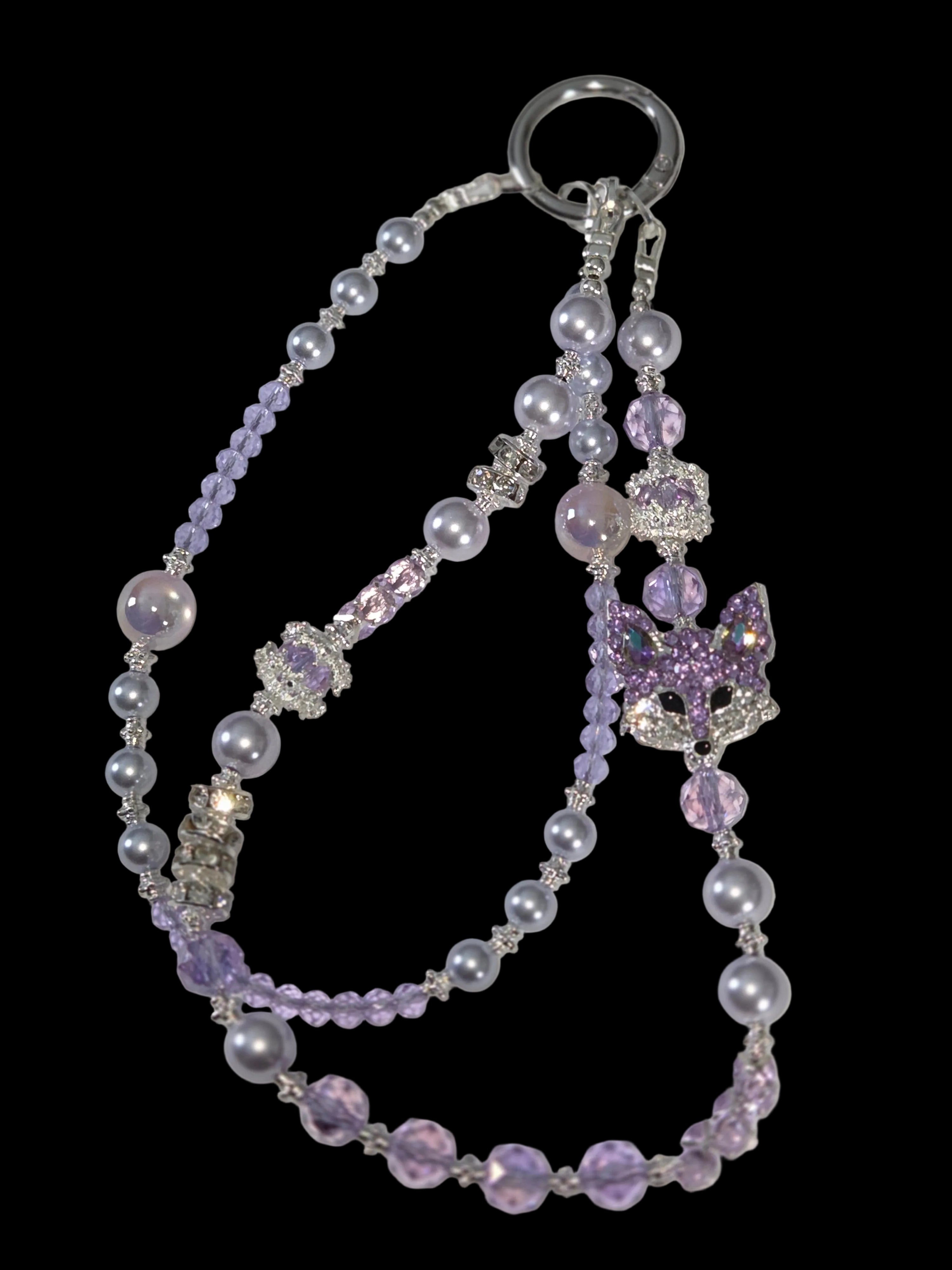 Glass beaded Keychains