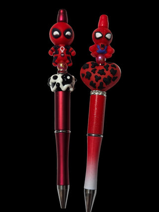 Focal beaded pens