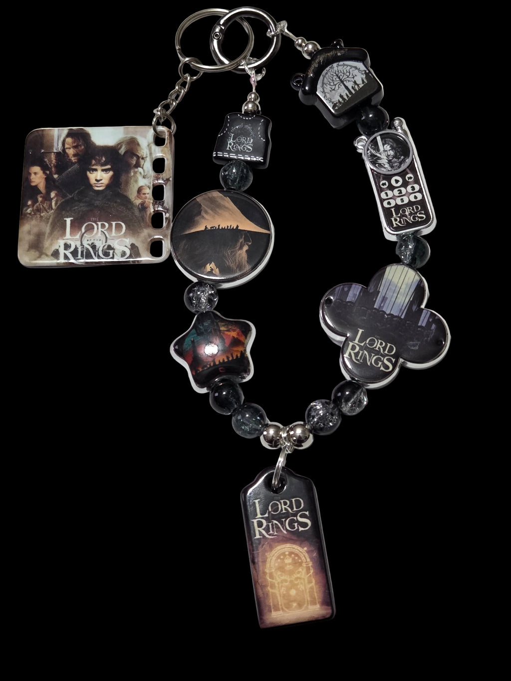 Lord of the rings Beaded Keychains