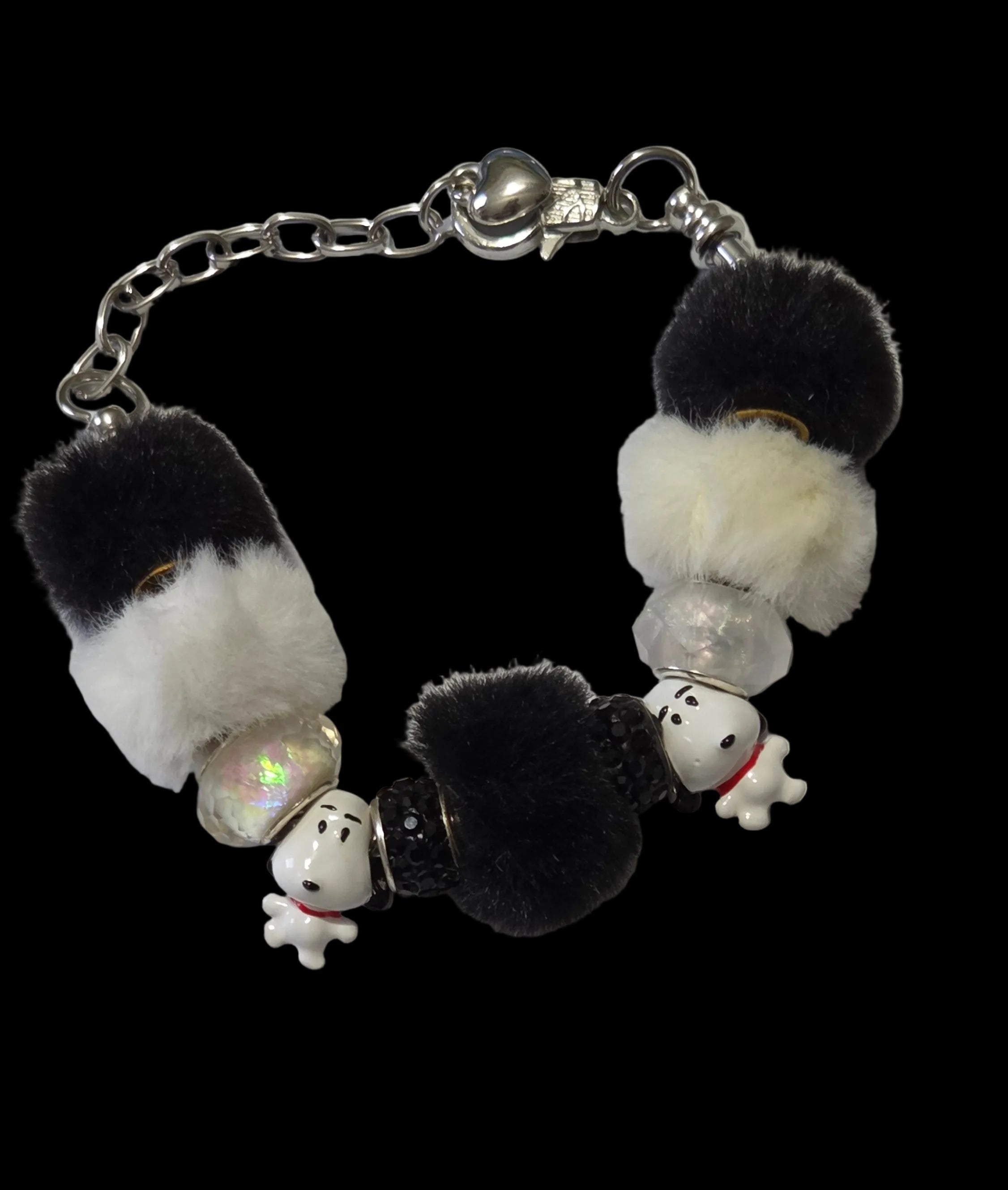 Pandora style cartoon bracelet