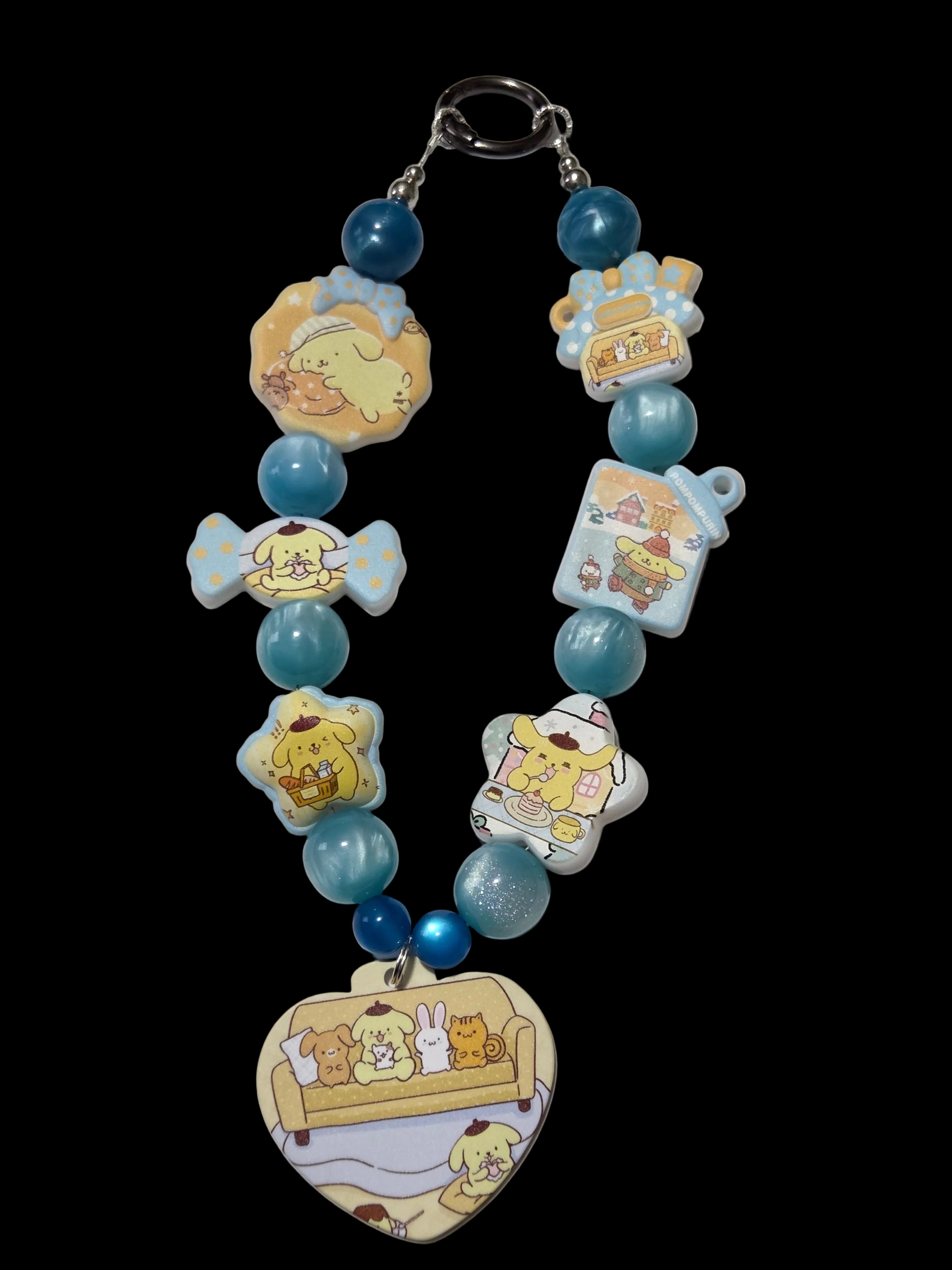 Pompompurrin Keychains
